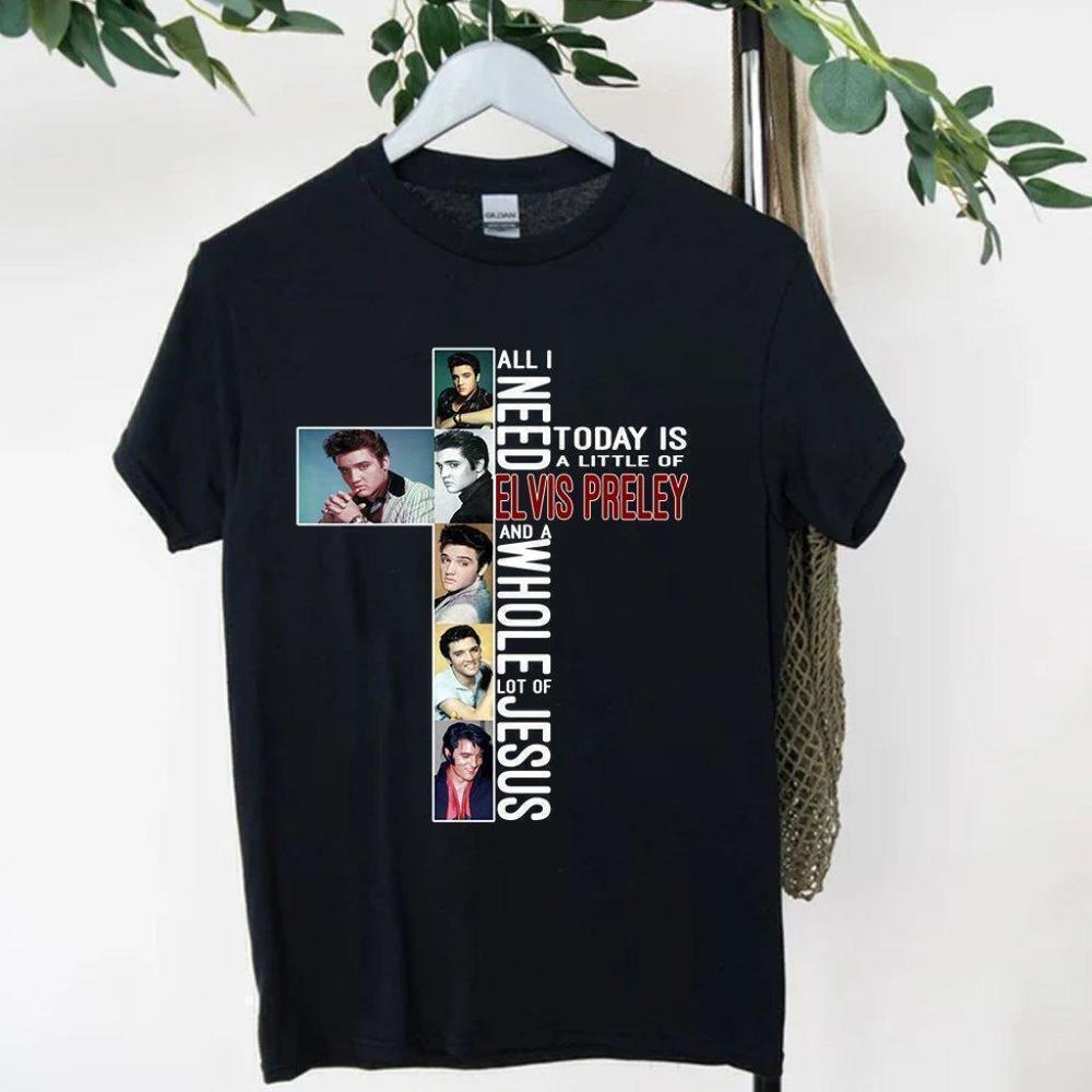 Elvis Presley Jesus Faith Music Quote Inspirational T Shirt